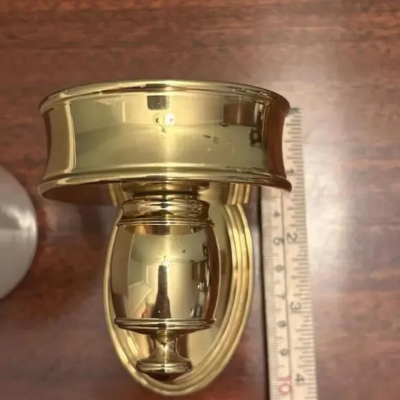 Ralph Lauren Home Brass Wall‎ Mounted Cup Holders Engraved RALPH LAUREN - Picture 15 of 15